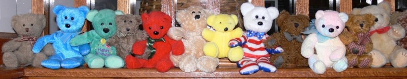 Some of my wife's little bears